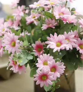 Künstliche blumen hochzeit dekorationen wenig Daisy 7 niederlassungen von künstliche chrysantheme