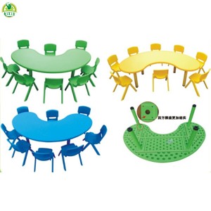 Quảng Châu 2019 Thiết Kế Mới Bán Đồ Nội Thất Phòng Trẻ Em Thông Minh Đồ Nội Thất Trường Học Mận Lớp Học Bàn Và Ghế - Product Image 3