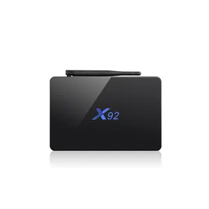 X92 smart tv box Amlogic S912 Octa Core Android 6.0 box 2 GB/3 GB ram Lettore Multimediale 4 K UHD Dual Band WiFi e 1000 M