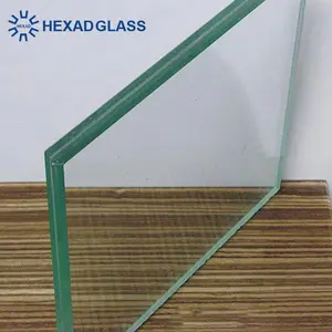 8.38mm clear soundproof safety pvb laminated glass price per m2