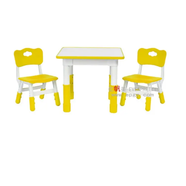 Day Care Furniture Children Plastic Table Chair Set for kids