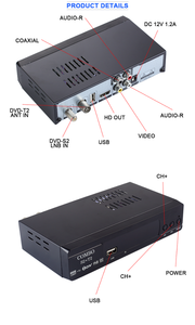 Full HD 1080P A8 siêu Hộp kết hợp nhận <span class=keywords><strong>S2</strong></span> + t2set Top <span class=keywords><strong>Box</strong></span> <span class=keywords><strong>DVB</strong></span> <span class=keywords><strong>S2</strong></span> <span class=keywords><strong>T2</strong></span> kết hợp - Product Image 5