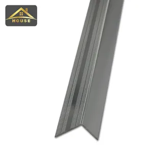 Moderno Profilo in Alluminio Dorato Lucido per Piastrelle, Bordo Dritto a 90 Gradi |   Striscia Metallica Decorativa Impermeabile e Resistente 2,5 Metri - Product Image 2