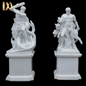Ornamenti da giardino Occidentale mitologia scultura nudo uomo mannequin - Product Image 1