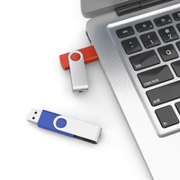 Pasokan Pabrik Promosi Putar USB Flash Drive 8 Gb 16 GB 32 GB USB 2.0 3.0 Flash untuk komputer/Laptop