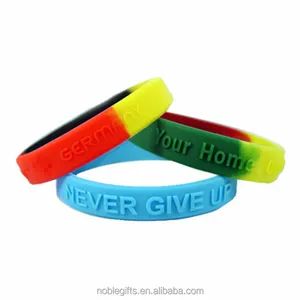 Bracelet silicone embossed the health wristband and all inclusive wristbands with custom logo 2023