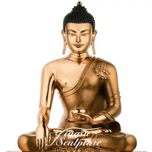 Bouddha en bronze antique, nouveau design w, meilleur prix