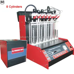 8 cilindros gasolina común carril probador del inyector de combustible y limpio - Product Image 1