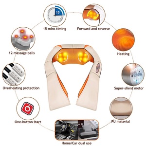 LUYAO LY-803N portable confort pétrissage vibrations électrique cou et l'épaule masseur - Product Image 3