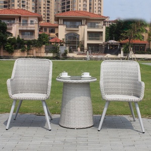 Venta al por mayor de muebles de mimbre al aire libre jardín Patio <span class=keywords><strong>Bistro</strong></span> caña de ratán silla - Product Image 4
