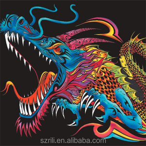 Chất Lượng Tốt Màu Đen Ánh Sáng Áp Phích Giấy Áp Phích In Ấn Cho Quảng Cáo - Product Image 2