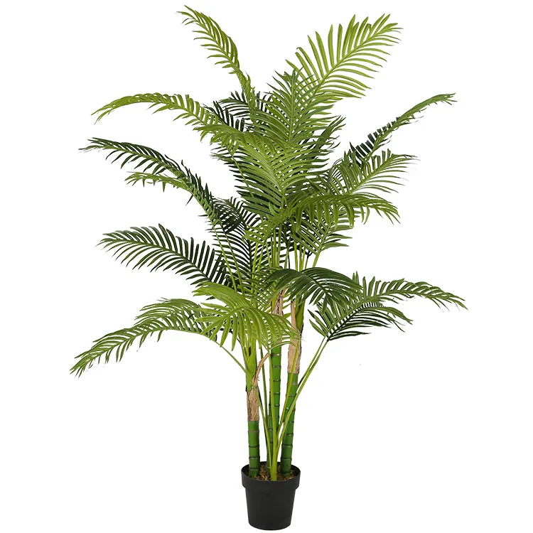 1.8m Eco Friendly Hawaii Palm Fake Jungle Palm Plant 6ft Indoor Plants