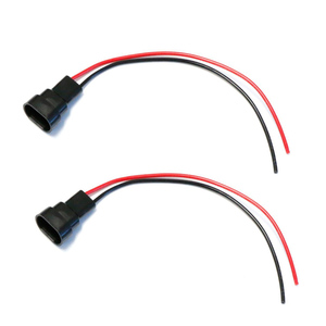 Mở rộng Dây Pigtail Gốm Nữ 9005 HB3 Đầu Khai Thác Ánh Sáng pigtail Bóng Đèn Hệ Thống Dây Điện - Product Image 4