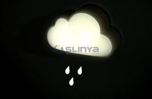 Cute Cloud Shape <strong>LED</strong> Wall <strong>Plug</strong> <strong>in</strong> Night <strong>Light</strong> Great for Baby Nursing - Product Image 3