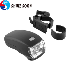 Phụ Kiện Xe Đạp Đen Không Thấm Nước 5 Đèn Led Tay Cầm Phù Hợp Với Xe Đạp Đèn Trước Pin Xe Đạp - Product Image 2