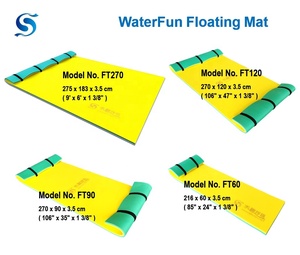 3 strati 18*6 ft XPE schiuma Aqua Lily Pad per <span class=keywords><strong>piscina</strong></span> lago oceano galleggiante per esterni tappetino galleggiante per Yacht - Product Image 5