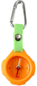 Porte-clés avec boussole magnétique, mousqueton, porte-clés d'extérieur, boussole avec couvercle en Silicone - Product Image 4