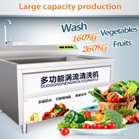 Vortex Bellen Fruit/Groente Wasmachine Voor Restaurant