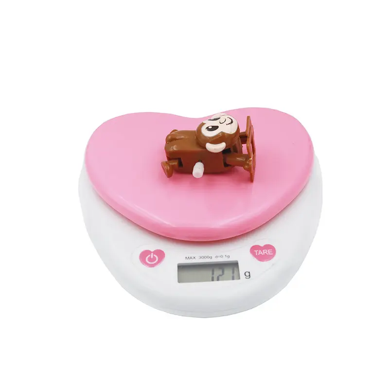 3 kg 0,1g rosa design nette Digital Küche Skala gewicht balance 3000g für Küche Lebensmittel kochen werkzeug Herz -förmigen Kunststoff Skala