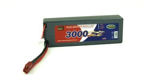 Venta al por mayor estuche rígido lipo battery pack 7.4 v <span class=keywords><strong>2</strong></span> s 30c 3000 mah uso para rc coche de deriva - Product Image 3