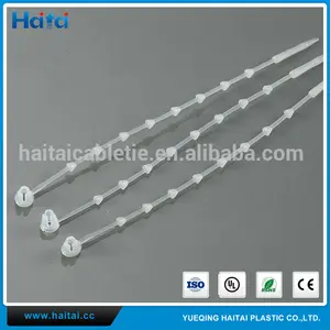 Haitai China Lieferant Anspruchsvolle Hitzebeständige Weiß Sicherheitssiegel Nylon Perlen Kabelbinder