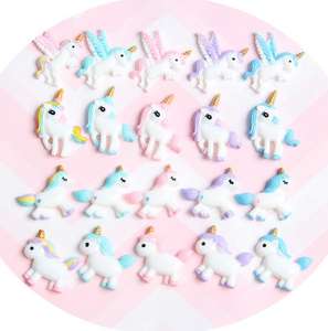 Breloques de licorne pour travaux manuels, ensemble de 120 pièces, pendentifs, perles artisanales, coque de téléphone, bricolage - Product Image 5