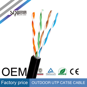 SIPU rapide et fiable 305 m meilleur prix <span class=keywords><strong>internet</strong></span> <span class=keywords><strong>rj45</strong></span> connexion 0.4 cca extérieure cat5e câble - Product Image 1