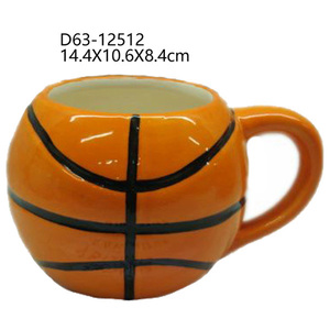 Taza de Café de Cerámica Redeco, Oferta Especial, Taza de Café Decorativa Personalizada con Forma de Baloncesto <span class=keywords><strong>para</strong></span> Regalo - Product Image 5
