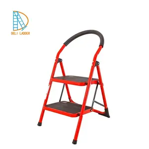 Mini 2 steps Stainless Steel Foldable Step Ladder Prices