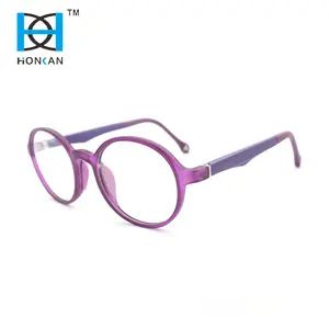 Promotional Full Rim Round Spectacles Frame Children Ultem Optical Glasses