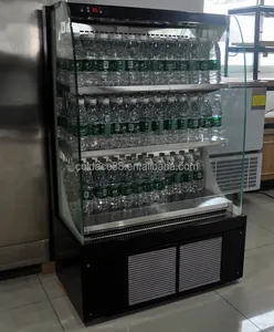 Open Type Supermarket Slim Refrigerated Showcase Chiller