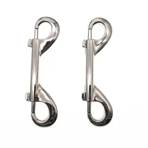 Ganda Snap Hook untuk Tali Anjing/Heavy Duty Dua Sisi Hook JOP-118