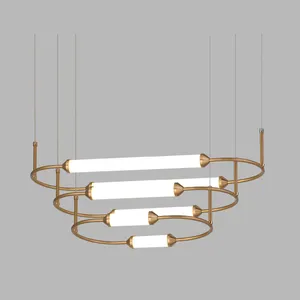 2020 new design modern nordic indoor decorative metal acrylic energy saving led pendant lamp for hotel and home using