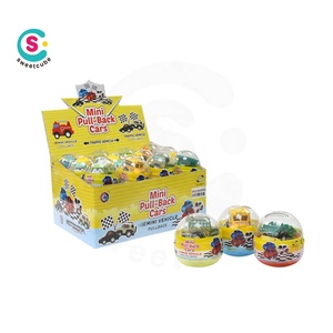 Mini Coches de Juguete con Mecanismo de Retroceso, <span class=keywords><strong>Huevo</strong></span> <span class=keywords><strong>Sorpresa</strong></span> con Dulces - Product Image 1