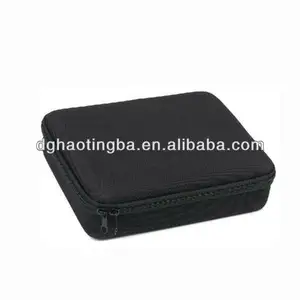 Custom All Carry Large Nylon Eva Black Zipper Foam Hard Storage Case Molded Big Eva Case Customized Eva Transit Case