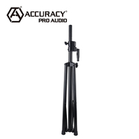 Soporte de Altavoz Profesional Accuracy Pro Audio Stands SPS009, Resistente, Trípode, Ajustable con Manivela