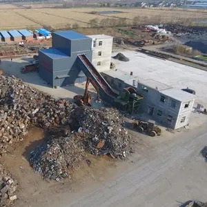 Metalen Schroot Kleine Deeltje Productielijn Schroot Shredder