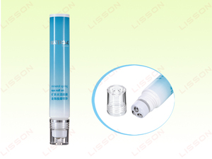 D19mm Vide Lip Gloss Inoxydable Boule De Massage À Rouleaux En Plastique Contenant des Cosmétiques - Product Image 1