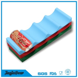 Estante <span class=keywords><strong>para</strong></span> Botellas de Cerveza <span class=keywords><strong>para</strong></span> Refrigerador, Bonito Soporte de Silicona <span class=keywords><strong>para</strong></span> Botellas de Vino <span class=keywords><strong>para</strong></span> el Hogar - Product Image 5