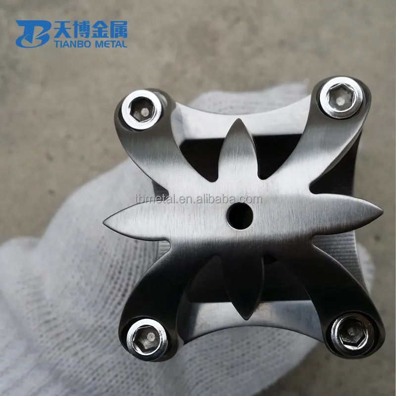 جذع الدراجة الهوائية-Baoji Tianbo, تصميم جديد بسعر الجملة ، مصنوع من سبائك التيتانيوم لتعليق مقود الدراجة الهوائية ، 100 مللي متر