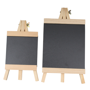 Bureau Bois De <span class=keywords><strong>Tableau</strong></span> Noir <span class=keywords><strong>Chevalet</strong></span> <span class=keywords><strong>Tableau</strong></span> Noir Enfant Bois Noir D'écriture de Message Panneaux de <span class=keywords><strong>Craie</strong></span> - Product Image 4