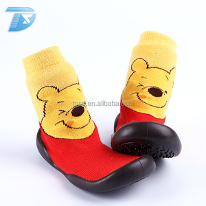 Cálido hogar de invierno calcetín tipo de zapatillas para niños calcetín superior zapatos de la casa - Product Image 5