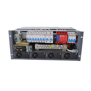 JET-POWER switching power supply telecom rectifier 48v 200 amp rectifier 19" 6u rack cabinet