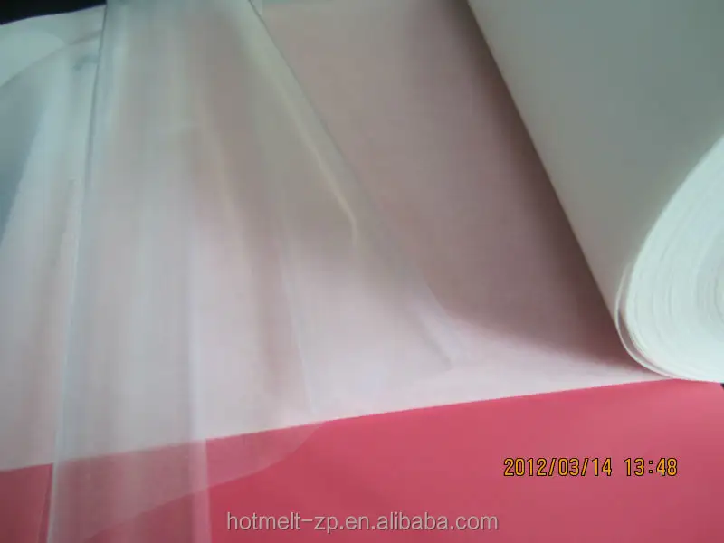 flame retardant halogen-free hot melt glue film conductive fabric