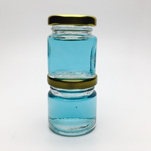 2oz البسيطة جولة/مربع/مسدس خمر الزجاج تعليب برطمان للطعام مع المسمار زر مختومة غطاء - Product Image 6