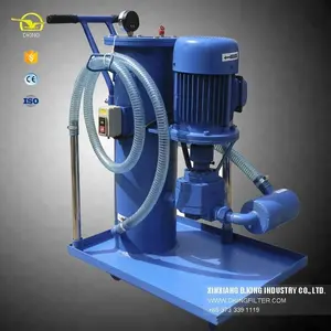 100 micron stainless steel hydraulic oil filter machine