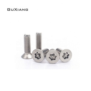 Giá rẻ giá thép không gỉ mận an ninh GB2673 Phẳng đầu chống-tháo gỡ vít - Product Image 3