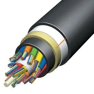 Antena Autosuficiente Kabel De Fibra Optica ADSS 24 Core Luftglasfaserkabel Preis Kabel Fiber Optic