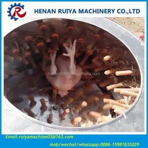 Quality rubber Stainless steel chicken scalding plucking machine 0086-15981835029