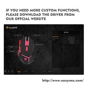 4000 인치 당 점 게이머 광학 프로그램 V18 유선 게이밍 키보드 및 마우스 - Product Image 4